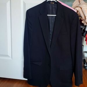 Banana Republic Black Mens Sport Coat 42R
